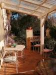 Studio Avec Terrasse Couverte et Jardin au Calme