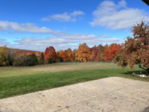 Cozy cabin. Boyne Falls, MI. Pet friendly. Sleeps 10. Full amenities. Views.