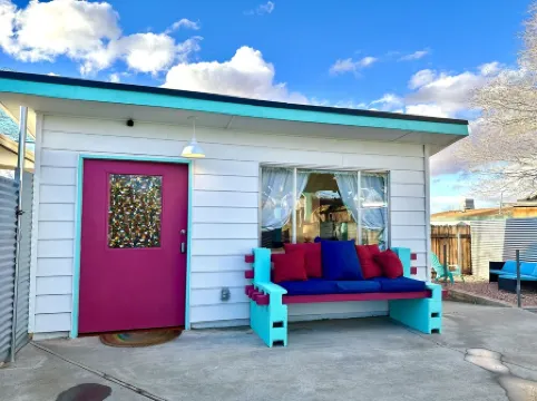 The Cowgirl Cabana. A private, gated bungalow.