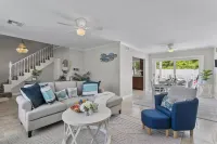 Stunning Coastal Escape w. private pool & spa, arcade, near themed parks & beach