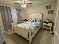 Coastal themed home near beach and airport