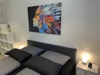 Modern, cozy apartment with a wonderful view for your "happy time"