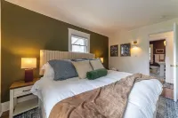 Grill, Game Room, Fire Pit! Walk to ND. Family-Sized Historic Home!