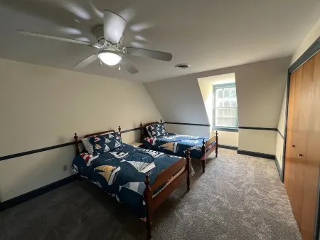 Escape with family or friends to this peaceful, 4-bedroom retreat on the water