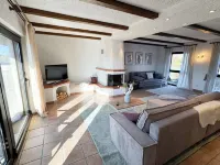 Eifelstube | 130qm Large Apartment in Monschau with Fireplace and Table Football