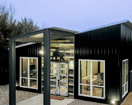 South of Norman, Cougar Cabin with Air Hockey, Fireplace Hotels in McClain County