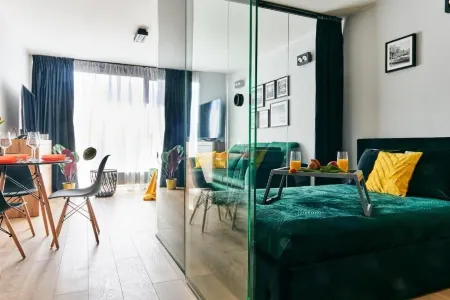 Easy Rent Apartments - Diamond, Basen & Spa, Centrum Free Parking 24h Check-IN Отели рядом с достопримечательностью «Литовская Площадь»