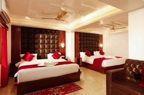 At Hotels & Resorts