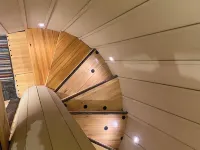 The Little Red Barn - Lakeside Tiny Home Rental -Sleeps 4 - Spiral Staircase Hotels in Rock County