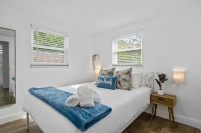 Convenient Amenities and Shared Outdoor Fun - Charming Escape
