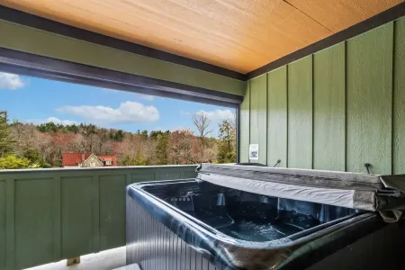 Private Hot Tub and Live Edge Bar - Stunning Modern Retreat Отели в г. Blowing Rock