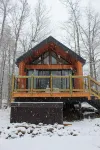 Nordic House - Glamping Cabin w Hot Tub, Sauna, Cold Plunge + Waterfront w Dock