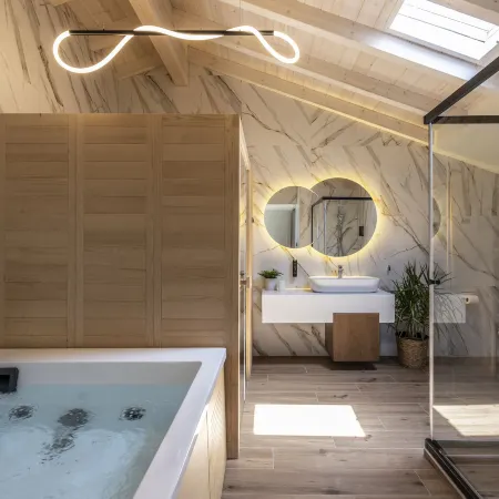 Salina Spa Villas - with Private Heated Eco-Pool, Sauna & Jaccuzi Hot Tub