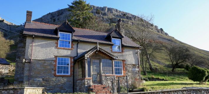 Panorama Cottages Отели в г. Лланголлен
