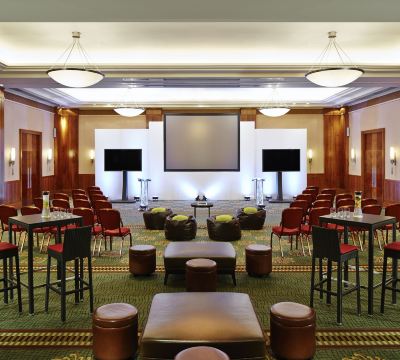 会議室 マリオット エグゼクティブ アパートメンツ ロンドン ウェスト インディア キーの写真