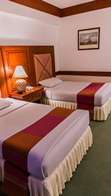 ห้องดีลักซ์ เตียงแฝด