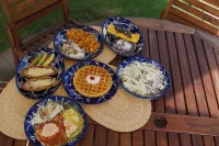 La Casa Azul Huasca & Restaurante la Terraza - breakfast