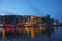 Boat with a view in center of Amsterdam