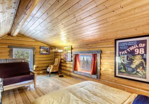Log Cabin with Amazing Mountain & Lake Views  (allergy-friendly)