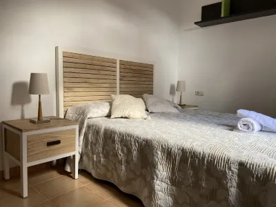 Large villa with private heated pool Hotels near Lobos Island