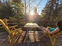 Riverside Modern Rustic 3 bds Chalet in Tremblant