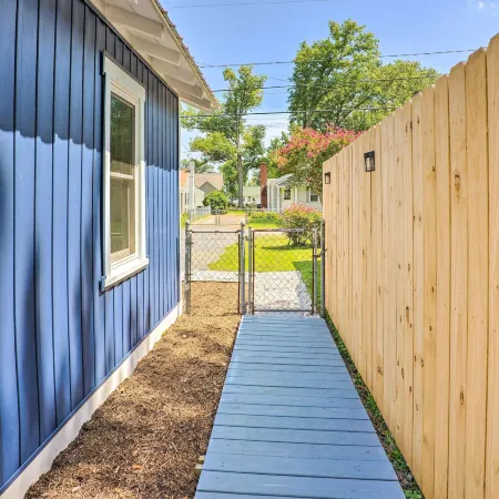 Chic Cottage w/ Private Yard: Steps to Beach!