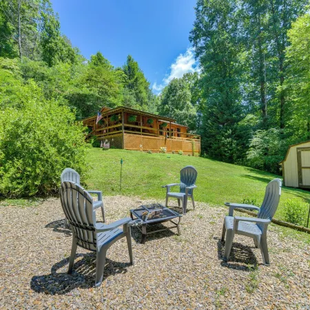 Private, Secluded Cabin on 30 Acres in Cosby!