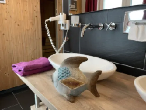 Apartment "Moin im Deichgraf" on the Wremer beach and cutter harbor