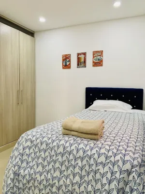 Apartment in the Rodadero, clean and cozy 10 min from the beach
