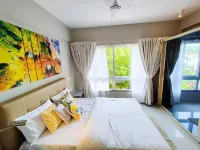 Ripples:Pool facing/RiverView/7 mins to Coco Beach Hotels in Nerul