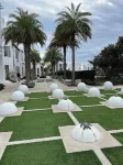 Heated pool, Steps2beach, Arcade, 65” outdoor TV
