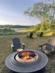 Walk to Rock Harbor Beach from your spacious Orleans coastal retreat