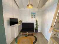 Lodge Traditionnel et sa Piscine vue mer des Caraïbes