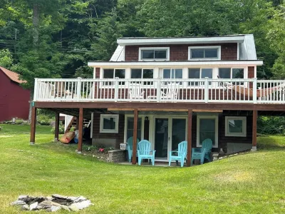 Lake Rescue Summers, Ski Okemo Winters Hotels near Camp Plymouth State Park