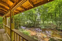 Scenic Creekside Cabin w/ Wraparound Porch! - Pet Friendly