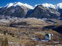 Studio in Font-Romeu with Pyrenees Views