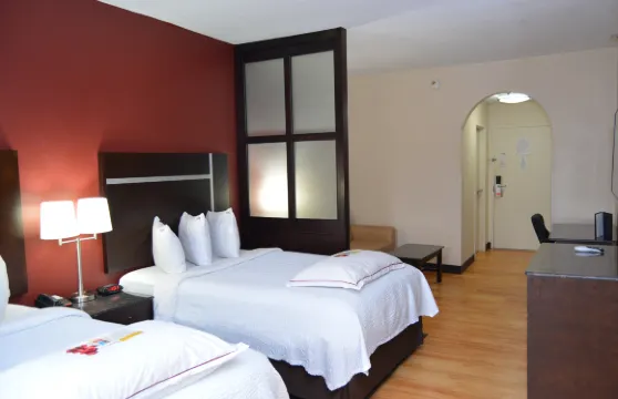 查塔努加市中心紅頂PLUS套房酒店