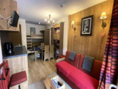 Apartment in Village with Ski Slope Views