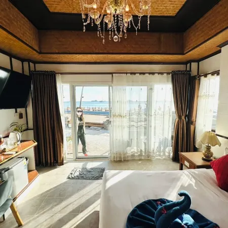 beachfront villa