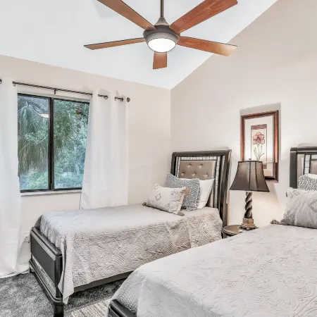 Quiet Coastal Escape Within Walking Distance to Beach With Shared Pool