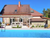 10-guest Holiday Villa With Private Pool Hotels in Wejherowo County