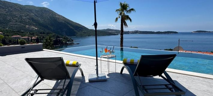 Arba Seaview Residences Apartments Hotéis em Mlini