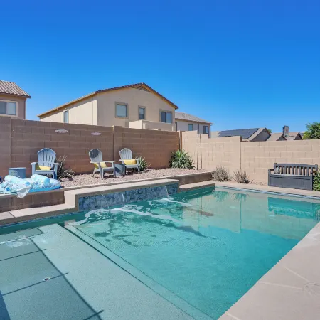Modern Family Oasis Pool Game Room