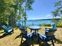Lucky Stone Retreat - Private Beach & Acadia View - parking