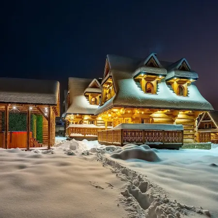 Two-story Mountain-style House, Sauna, Jacuzzi
