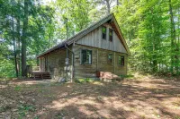 Lakefront Cabin Lake W/Views Dock, Brandon Vermont - 2 Sao