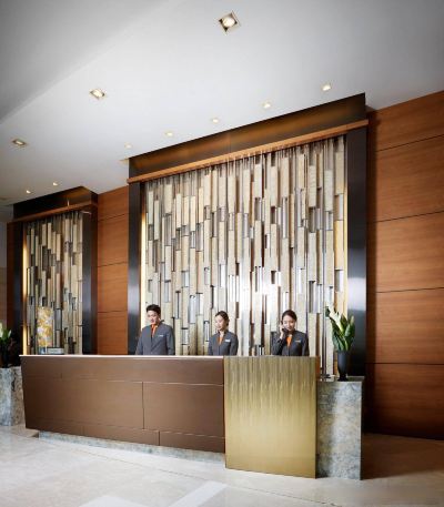 フロントデスク コートヤード by マリオット ソウル タイムズ スクエアの写真