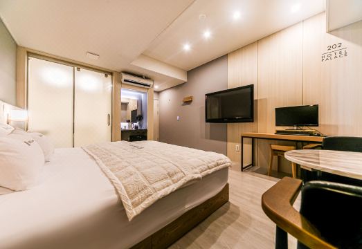 포항 남구 호텔 거리 모습