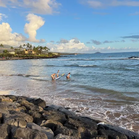 Ocean View!!! Newly Remodeled!🏝Steps to the Beach! 💗 Kihei Island Surf