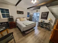 Pet friendly cottage on 17 acre Lake front property with dock and kayak access